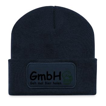 Bier GmbH - Recycled Patch Beanie - french navy - Front