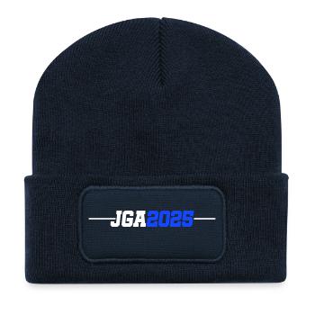 Jga 2025 - Recycelte Patch Beanie - French Navy - Vorne