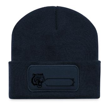 Tiger - Name, Vorname - Recycelte Patch Beanie - French Navy - Vorne