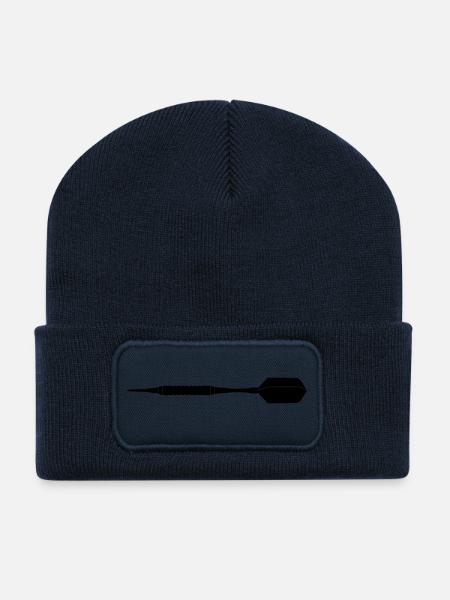 Dart, Dartpfeil - Recycelte Patch Beanie - French Navy