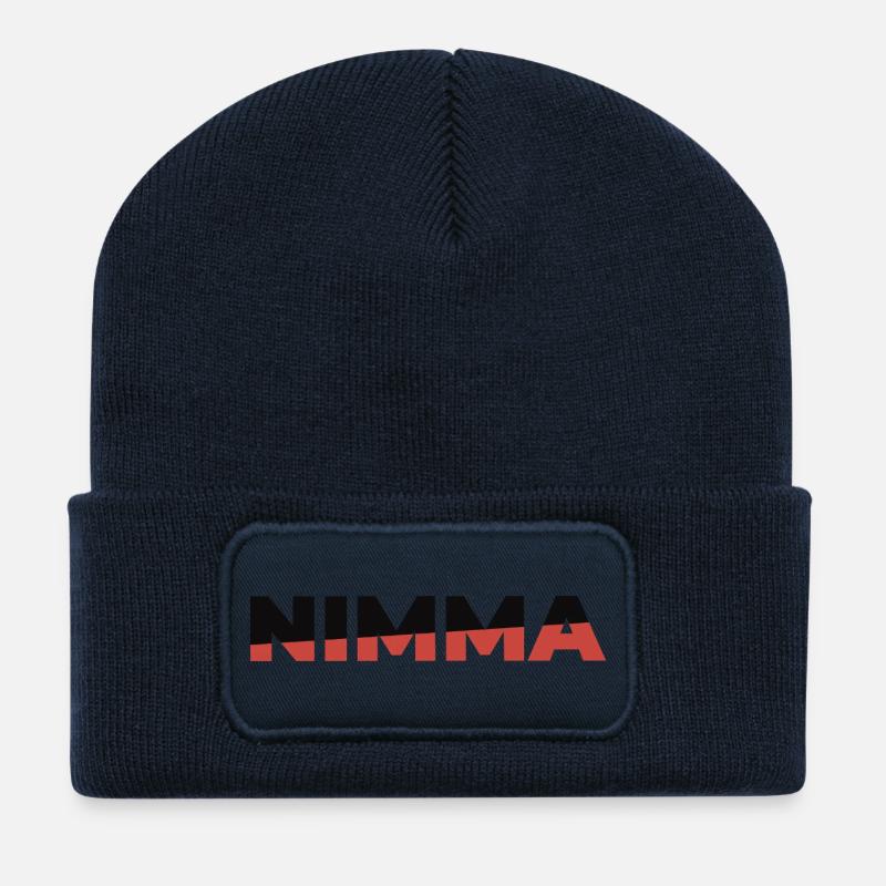 NIMMA - Recycled Patch Beanie - french navy