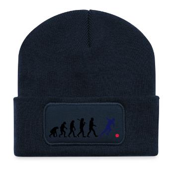 EVOLUTION FOOTBALL - Beanie recyclé à patch - bleu marine - Devant