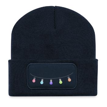 chain of lights - Recycled Patch Beanie - french navy - Front