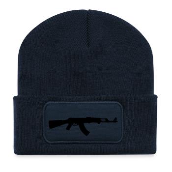 ak47 - Recycelte Patch Beanie - French Navy - Vorne