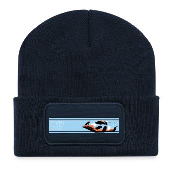 917 LM - Recycelte Patch Beanie - French Navy - Vorne
