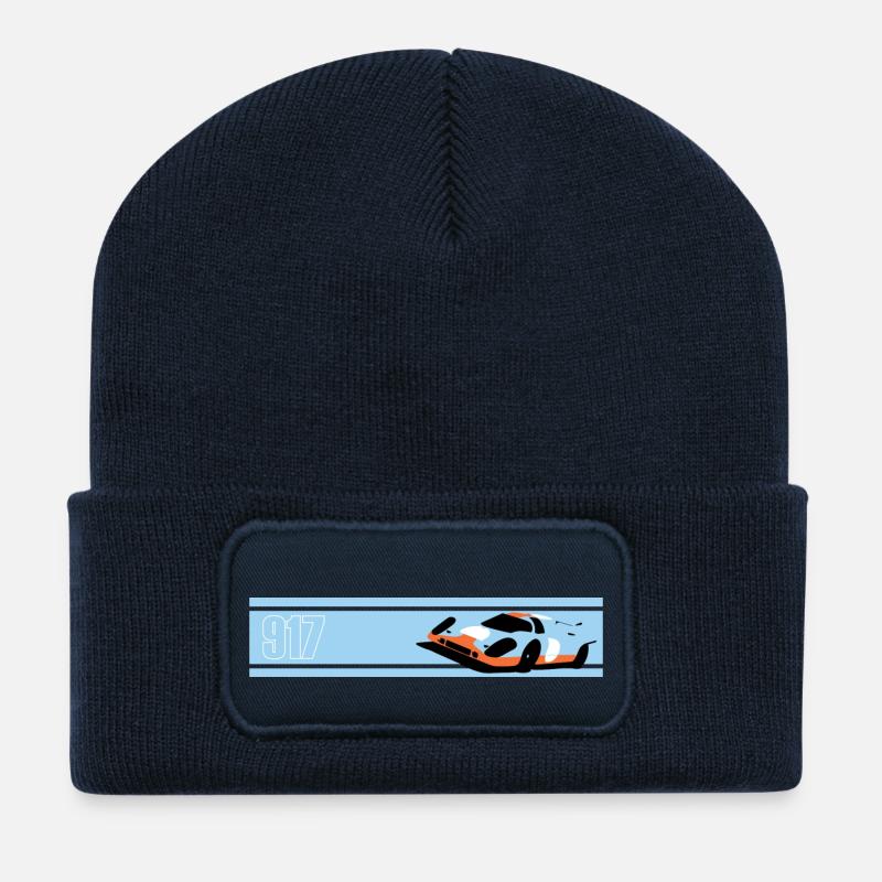 917 LM - Recycelte Patch Beanie - French Navy