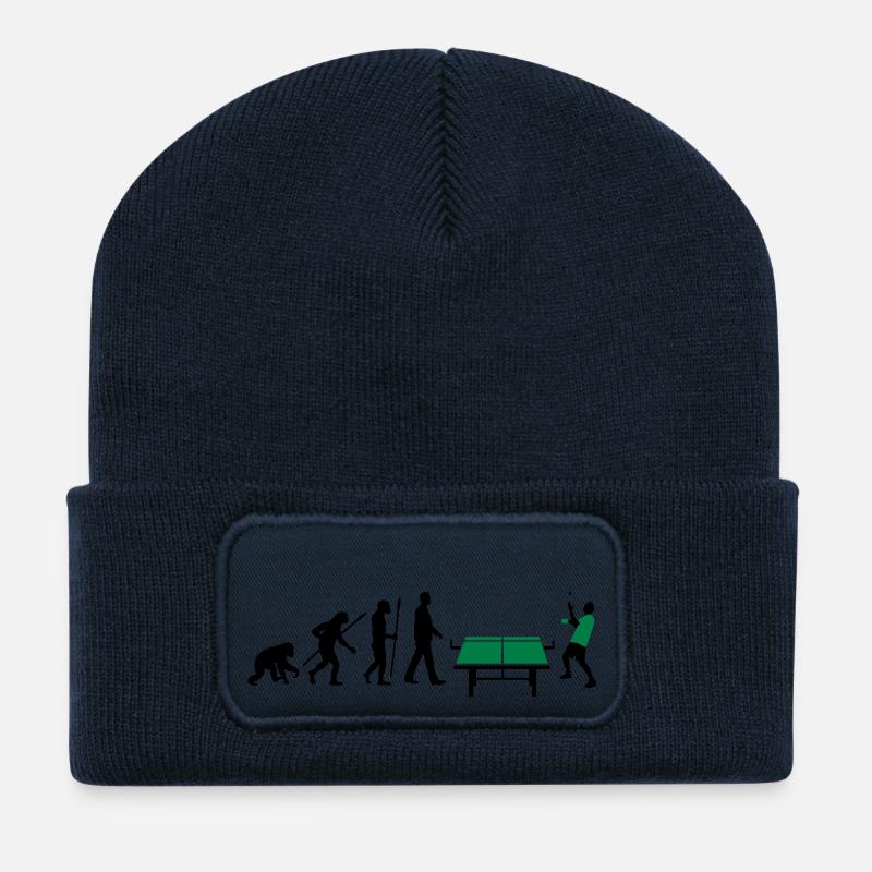 evolution_table_tennis_072012_a_2c - Recycled Patch Beanie - french navy