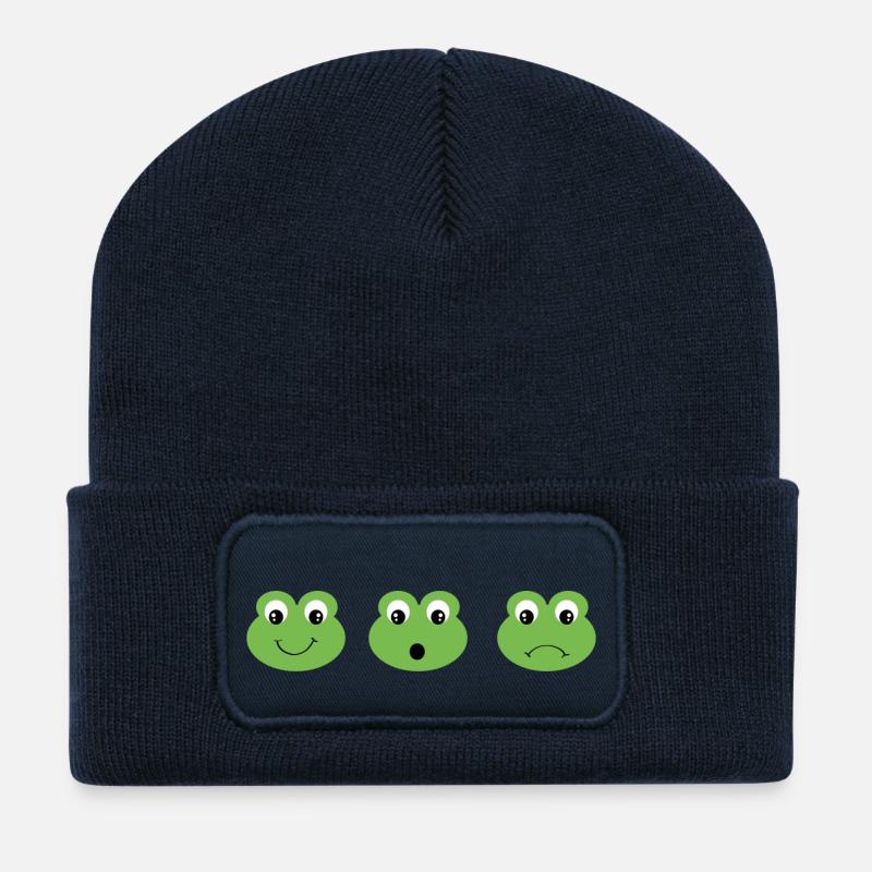 Frog - Recycled Patch Beanie - french navy