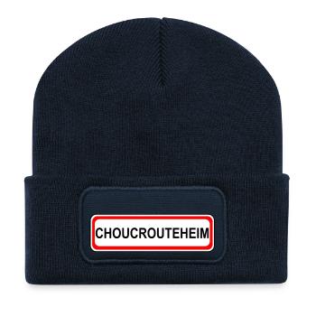 Sauerkrautheim - Recycled Patch Beanie - french navy - Front