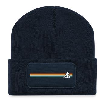 Awaiting design file - Recycled Patch Beanie - french navy - Front