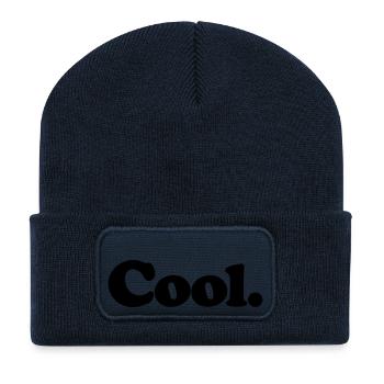 Cool - Recycled Patch Beanie - french navy - Front