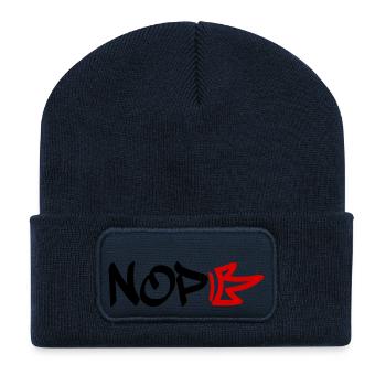 No Kings in America since 1776 - Recycled Patch Beanie - french navy - Front