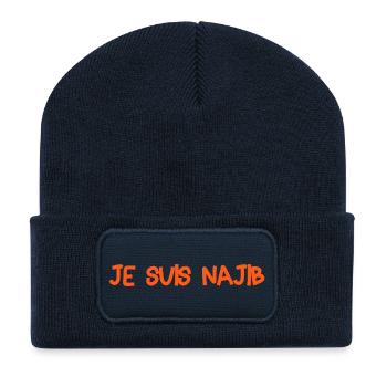 Koko - Recycled Patch Beanie - french navy - Front