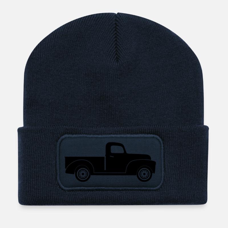 Pick-up Truck - Recycled Patch Beanie - french navy