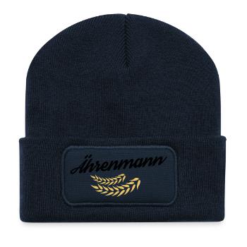 Ährenmann - ear to whom honor is due - Recycled Patch Beanie - french navy - Front