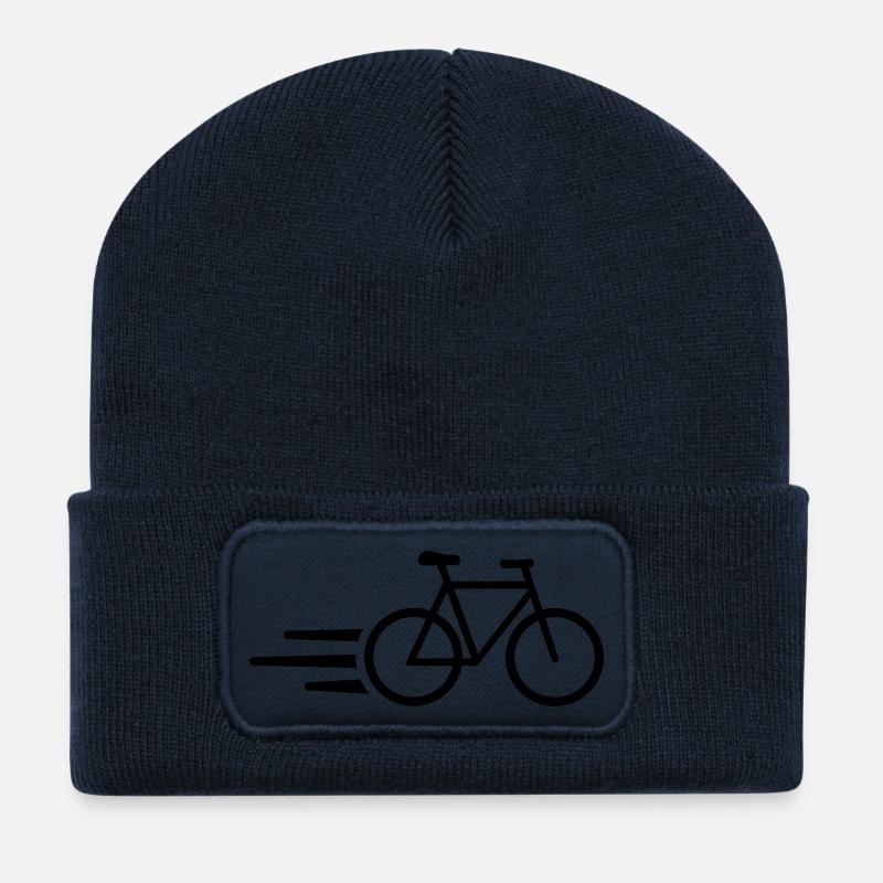 Fahrrad - Recycelte Patch Beanie - French Navy