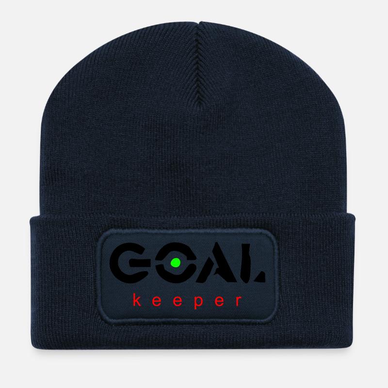 Goalkeeper - Recycled Patch Beanie - french navy