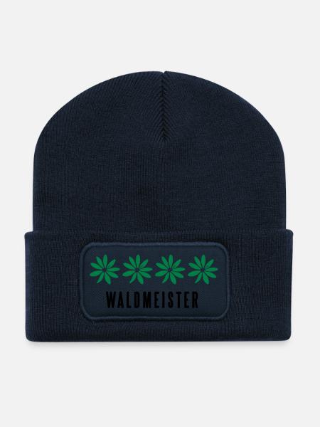 Waldmeister 2014 - Recycelte Patch Beanie - French Navy