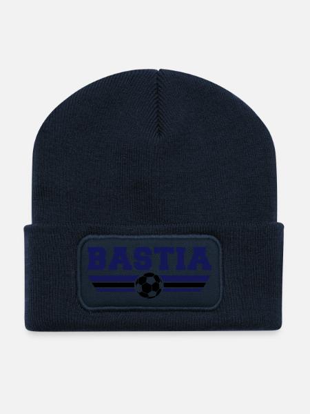 Bastia Fußball - Recycelte Patch Beanie - French Navy