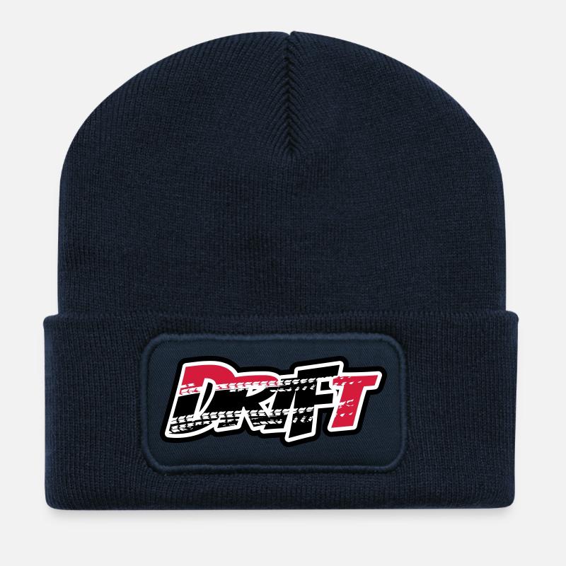 Drift Motorsport - Recycelte Patch Beanie - French Navy