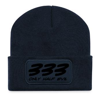 Half Evil - Recycled Patch Beanie - french navy - Front