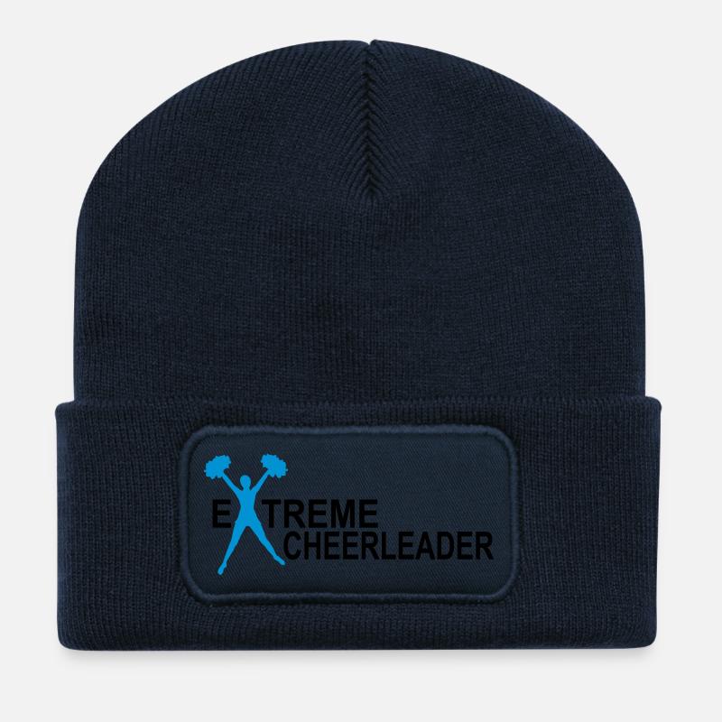 cheerleader - Recycelte Patch Beanie - French Navy