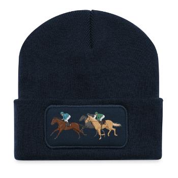 Jockeys - Recycelte Patch Beanie - French Navy - Vorne