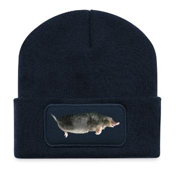 Maulwurf - Recycelte Patch Beanie - French Navy - Vorne
