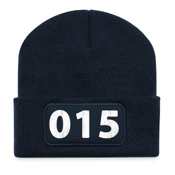 015 Delft Nootdorp Pijnacker Delfgauw Schipluiden - Recycled Patch Beanie - french navy - Front