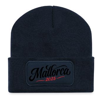 Mallorca 2025 - Recycelte Patch Beanie - French Navy - Vorne