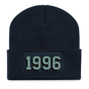 1996 Geburtstag Jahr Alterung Alter 29 Jahre alt - Recycelte Patch Beanie - French Navy - Vorne