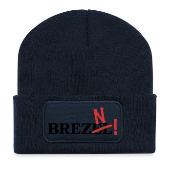 It's called pretzels! - Recycled Patch Beanie - french navy - Front