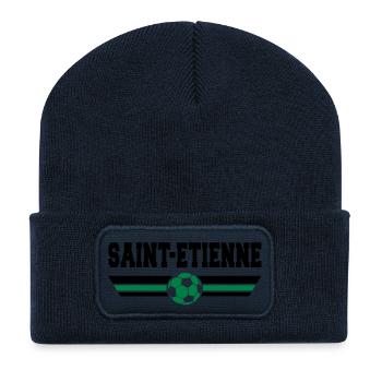 Saint-Etienne Football - Recycled Patch Beanie - french navy - Front