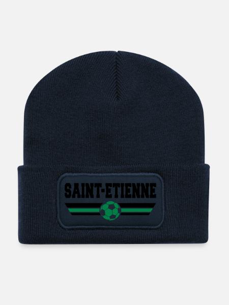 Saint-Etienne Football - Recycled Patch Beanie - french navy