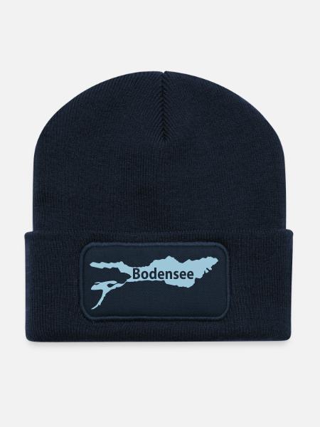 bodensee - Recycelte Patch Beanie - French Navy