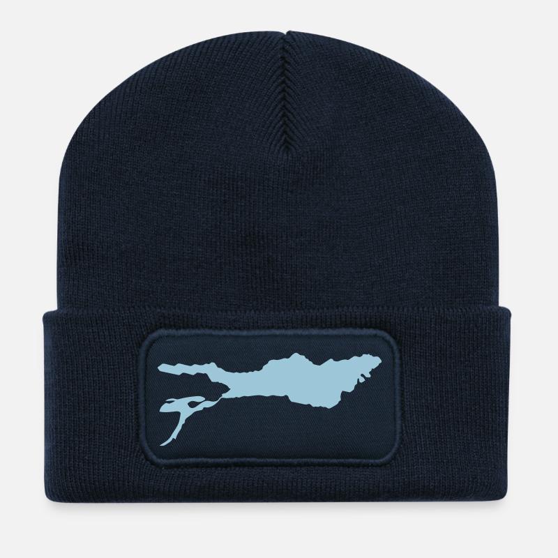 bodensee - Recycelte Patch Beanie - French Navy