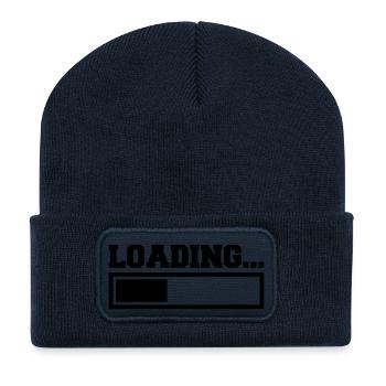 Loading - Recycelte Patch Beanie - French Navy - Vorne