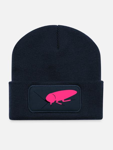 kakerlake - Recycelte Patch Beanie - French Navy