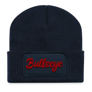 Fléchettes, fléchettes, fléchettes, t-shirt de fléchettes, chemise de fléchettes - Beanie recyclé à patch - bleu marine - Devant