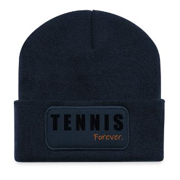 TENNIS. SPORT. - Beanie recyclé à patch - bleu marine - Devant