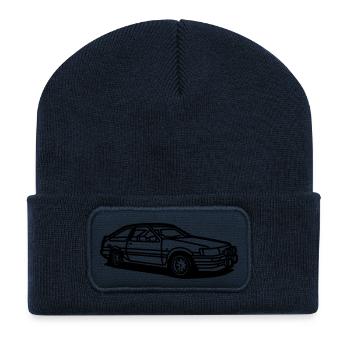 Corolla GT Coupe AE36 - Recycled Patch Beanie - french navy - Front
