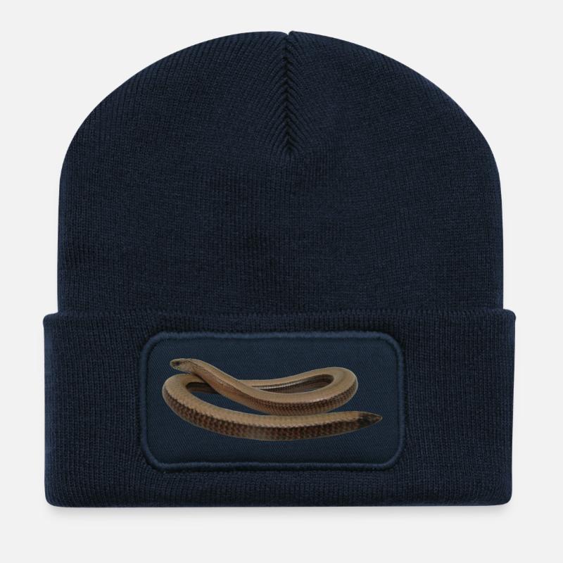Blindworm - Recycled Patch Beanie - french navy