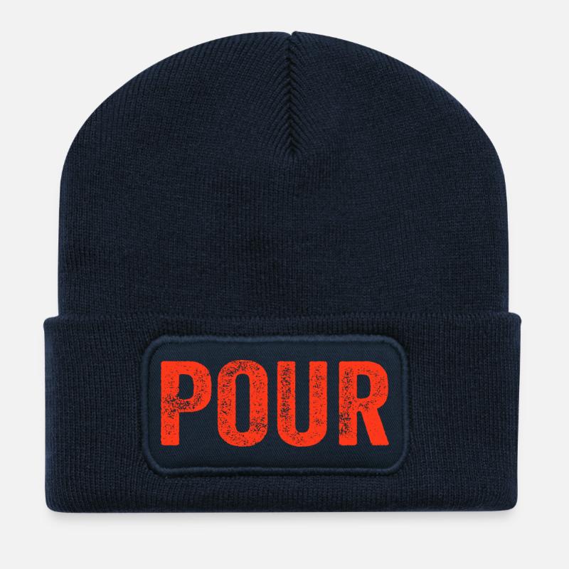 Toto - Recycelte Patch Beanie - French Navy