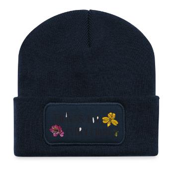 Thanks for everything - Recycled Patch Beanie - french navy - Front
