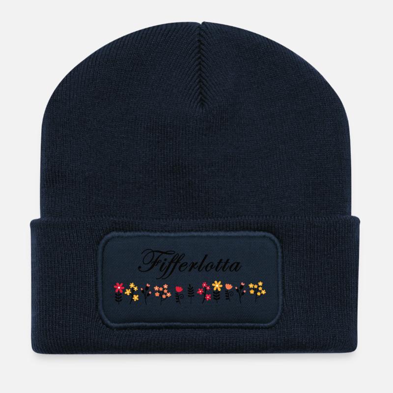 Fifferlotta - Recycled Patch Beanie - french navy
