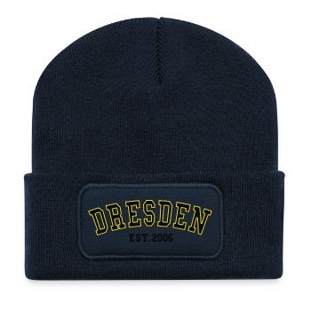 Dresden Est. 2006 - Recycled Patch Beanie - french navy - Front