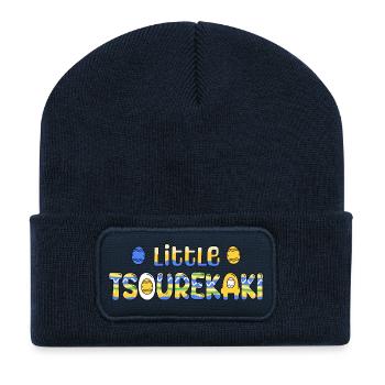 Kleiner Tsourekaki, griechischer Osterpascha - Recycelte Patch Beanie - French Navy - Vorne