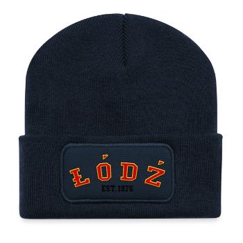 Łódź Est. 1976 - Recycled Patch Beanie - french navy - Front