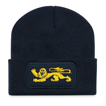 Lion of Aquitaine - Recycled Patch Beanie - french navy - Front