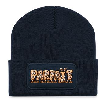 perfekt - Recycelte Patch Beanie - French Navy - Vorne